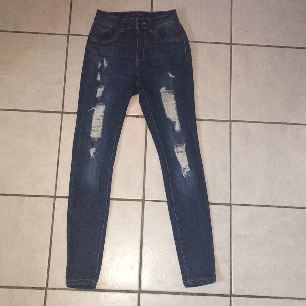 DARK BLUE JEANS - Picture 3 of 12